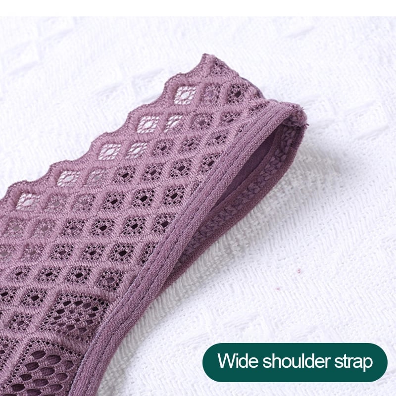 🔥 Plus Size Cotton Front Button Bra