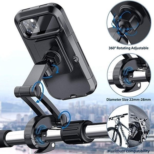 🔥🔥 Promotion 49%OFF🔥🔥Waterproof Bicycle & Motorcycle Phone Holder