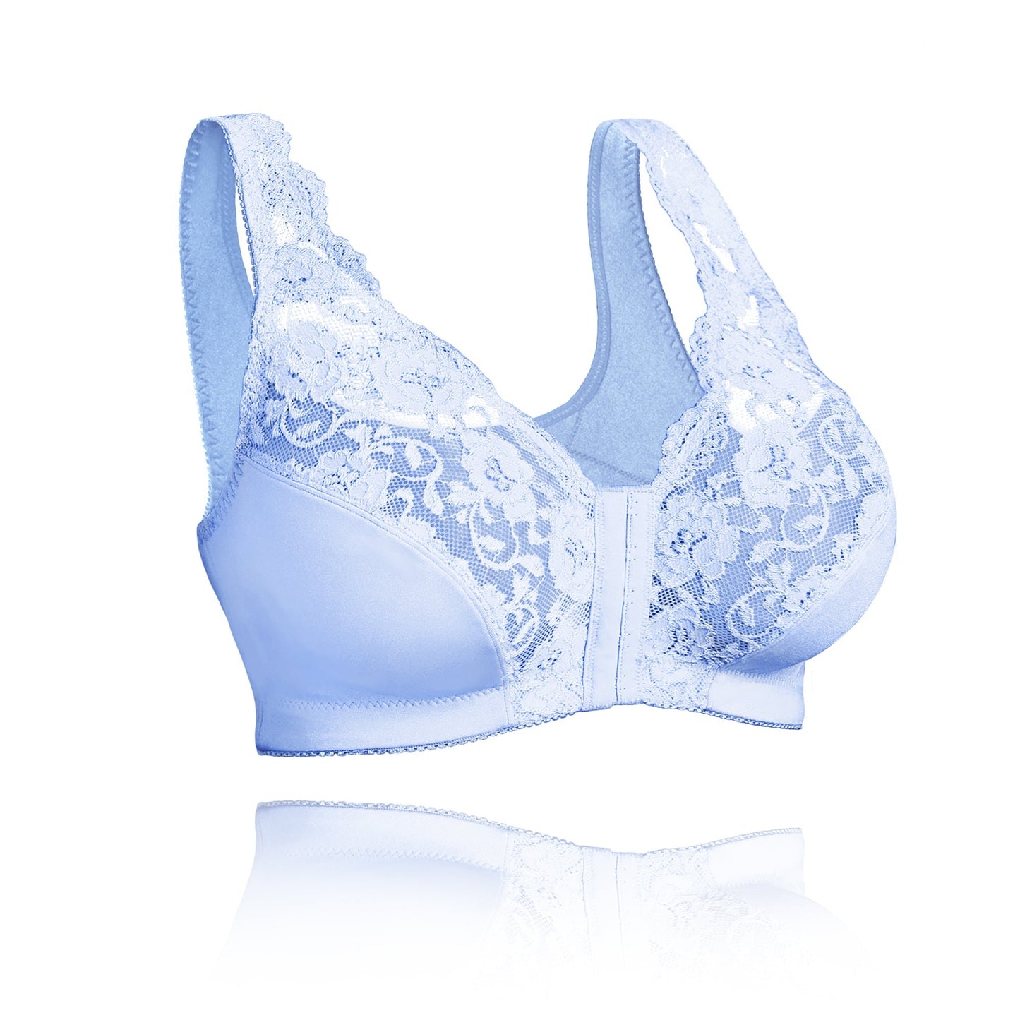 Front hooks, stretch-lace– ALL IN ONE BRA!